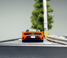 Load image into Gallery viewer, 1:64 CM Orange 750s Spider Convertible Sports Model Diecast Metal Car New Collection