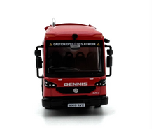 Load image into Gallery viewer, OXFORD 1:76 Red Dennis Garbage Collection Truck Model Diecast Metal Car New