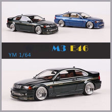 Load image into Gallery viewer, YM 1:64 M3 E46 Coupe Racing Sports Model Diecast Resin Car Box