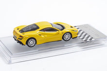Load image into Gallery viewer, XF 1:64 Yellow F8 Tributo Racing Sports Diecast Model Metal CarNew