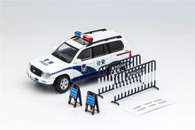 Load image into Gallery viewer, GCD 1:64 Police Land Cruiser LC100 Off Road SUV Model Diecast Metal Car