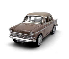 Load image into Gallery viewer, 1:76 Brown 1956 Hillman Minx Sedan Classic Sports Model Diecast Metal Car New Collection