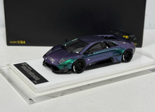 Load image into Gallery viewer, Onemodel 1:64 Purple Green LP670-4 Murcielago LB Model Diecast Resin Car New Collection