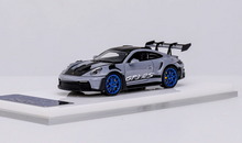 Load image into Gallery viewer, SOLO 1:64 Gray 2021 911 GT3 RS 992 Racing Sports Model Diecast Resin Car New