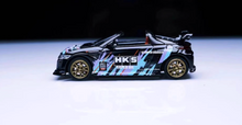 Load image into Gallery viewer, Mortal 1:64 Black S660 HKS Convertible Sports Model Diecast Metal Car New