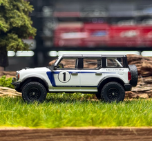 Load image into Gallery viewer, Shadow 1:64 White #1 Bronco ORV SUV 4 Doors Sports Model Diecast Metal Car New Collection