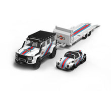 Load image into Gallery viewer, TM 1:64 Martini G550 Beetle Trailer Figure Sports Model Diecast Metal Car New Collection