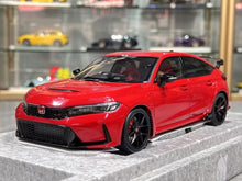 Load image into Gallery viewer, MH 1:18 Red JDM Civic Type R FL5 Turbo Vtec Engine Model Diecast Metal Car New Collection