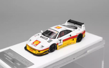 Load image into Gallery viewer, Fuelme 1:64 Yellow Shell LBWK F40 LM Racing Sports Model Diecast Resin Car New Collection