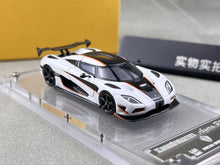Load image into Gallery viewer, FH 1:64 White Agera RS Super Racing Sports Model Diecast Metal Car New Collection
