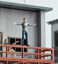 Load image into Gallery viewer, 1:64 Painted Figure Mini Model Toy Miniature Car Scenes Resin Male Singer Artist