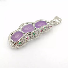 Load image into Gallery viewer, Nature Jade Lucky Beans Pendant Necklace Gift For Woman Jewelry charm Blessing D