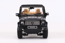 Load image into Gallery viewer, GCD 1:64 Black G500 Cabrio W463 ORV SUV Sports Model Diecast Metal Car BN