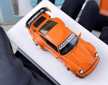 Load image into Gallery viewer, FS 1:64 Fast Speed Orange RWB 964 Racing Sports Model Diecast Metal Car New Collection