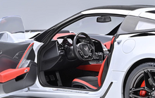 Load image into Gallery viewer, AUTOart 1:18 Gray CORVETTE C7 ZR1 Racing Sports Model Diecast Metal Car