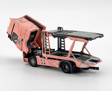 Load image into Gallery viewer, 1:64 Pink Actros Gigaspace 4x2 Trailer Truck LFA #23 Model Diecast Metal Car