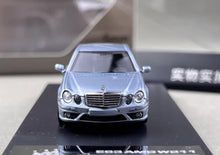 Load image into Gallery viewer, King 1:64 Ice Blue E63 AMG W211 Sedan Sports Model Diecast Metal Car New Collection