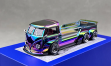 Load image into Gallery viewer, Liberty 1:64 VW T1 6x6 Flatbed Tow Truck Sports Model Diecast Metal Car New