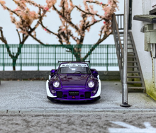 Load image into Gallery viewer, SW 1:64 Purple 993 RWB Widebody Racing Sports Model Diecast Metal Car New