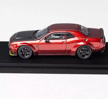 Load image into Gallery viewer, FW 1:64 Red Wine SRT Hellcat Muscle Sports Model Diecast Metal Car BN