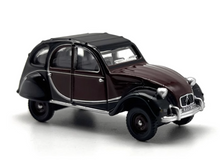 Load image into Gallery viewer, 1:76 Black 2CV Classic Vintage Model Diecast Metal Car