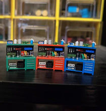 Load image into Gallery viewer, 1:64 Painted Figure Model Miniature Resin Sand Toy Repair Tool Rack Shelf Repair