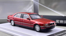 Load image into Gallery viewer, DCM 1:64 Red 1996-98 E38 L7 728il Luxury Sedan Model Diecast Metal Car New Collection