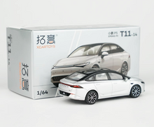 Load image into Gallery viewer, XCARTOYS 1:64 Silver Xpeng P5 EV Vehicle Sedan Model Diecast Metal Car