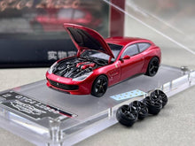 Load image into Gallery viewer, PK 1:64 Metallic Red GTC4 Lusso Coupe Sports Model Diecast Metal Car New Collection