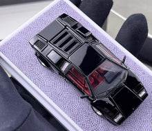 Load image into Gallery viewer, FY 1:64 Black Countach LP5000 S QV Racing Sports Model Diecast Metal Car New Collection