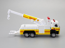 Load image into Gallery viewer, CCA 1:72 Volvo Shell Rescue Trailer Truck Model Toy Diecast Metal Car BN