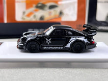 Load image into Gallery viewer, FS 1:64 Black RWB 964 Classic Sports Model Diecast Metal Car New Collection