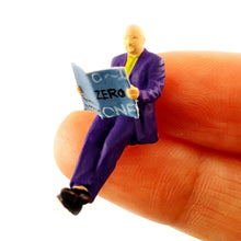 Load image into Gallery viewer, 1:64 Painted Figure Mini Model Miniature Resin Diorama Reading Story Girl Set