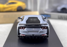Load image into Gallery viewer, LT 1:64 Grey 812 Novitec N-Largo Racing Sports Model Diecast Metal Car New Collection
