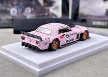 Load image into Gallery viewer, SW 1:64 Pink 1965 Mustang RTR #43 Coupe Sports Model Diecast Metal Car New Collection