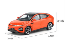 Load image into Gallery viewer, XCARTOYS 1:64 Orange Xpeng G6 EV Electric Vehicle SUV Model Diecast Metal Car