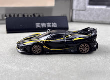 Load image into Gallery viewer, LT 1:64 Black FXX-K EVO Racing Sports Model Diecast Metal Car New Collection