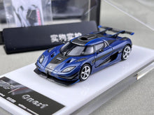 Load image into Gallery viewer, TPC 1:64 Blue Carbon One 1 Super Racing Sport Model Diecast Metal Car New Collection