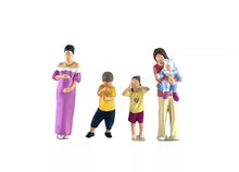 Load image into Gallery viewer, 1:64 Painted Figure Model Miniature Resin Diorama Sand Pregnant Woman Kids Toy