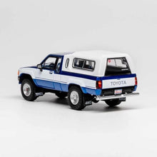 Load image into Gallery viewer, GCD 1:64 1985 Blue Hilux Xtra Cab Pickup Truck Model Diecast Metal Car New Collection