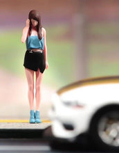 Load image into Gallery viewer, 1:64 Painted Figure Model Miniature Resin Diorama Sand Sexy Trendy Girl Lady Toy Collection