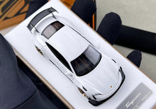 Load image into Gallery viewer, 404Error 1:64 White Taycan Roof Box Racing Sports Model Diecast Resin Car New Collection