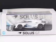 Load image into Gallery viewer, CM 1:64 White Solus GT Racing Sports Model Diecast Metal Car New Collection