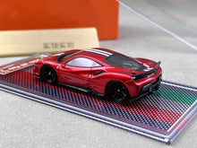 Load image into Gallery viewer, U2 1:64 Red New Novitec 488 Pista Racing Sports Model Diecast Resin Car New Collection