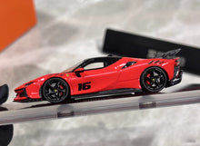 Load image into Gallery viewer, U2 1:64 Red #16 SF90XX Stradale Racing Sports Model Diecast Resin Car New Collection