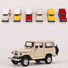 Load image into Gallery viewer, HobbyFans 1:64 TOYOTA Land Cruiser FJ40 SUV Sport Model Toy Diecast Metal Car Box BN