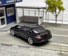 Load image into Gallery viewer, SH 1:64 Black SLR Mclaren Coupe Racing Sports Model Diecast Metal Car BN