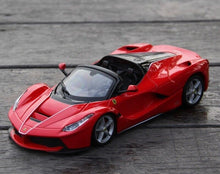 Load image into Gallery viewer, Bburago 1:24 Red Laferrari Aperta Racing Sports Model Toy Diecast Metal Car