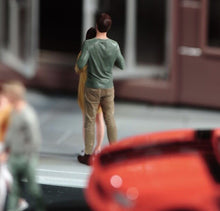 Load image into Gallery viewer, 1:64 Painted Figure Model Miniature Resin Diorama Sand Toy Standing Couple Lover New
