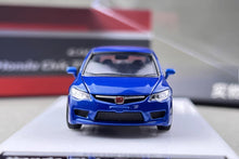 Load image into Gallery viewer, MH 1:64 Blue JDM Civic Type R FD2 Racing Sports Model Diecast Metal Car BN